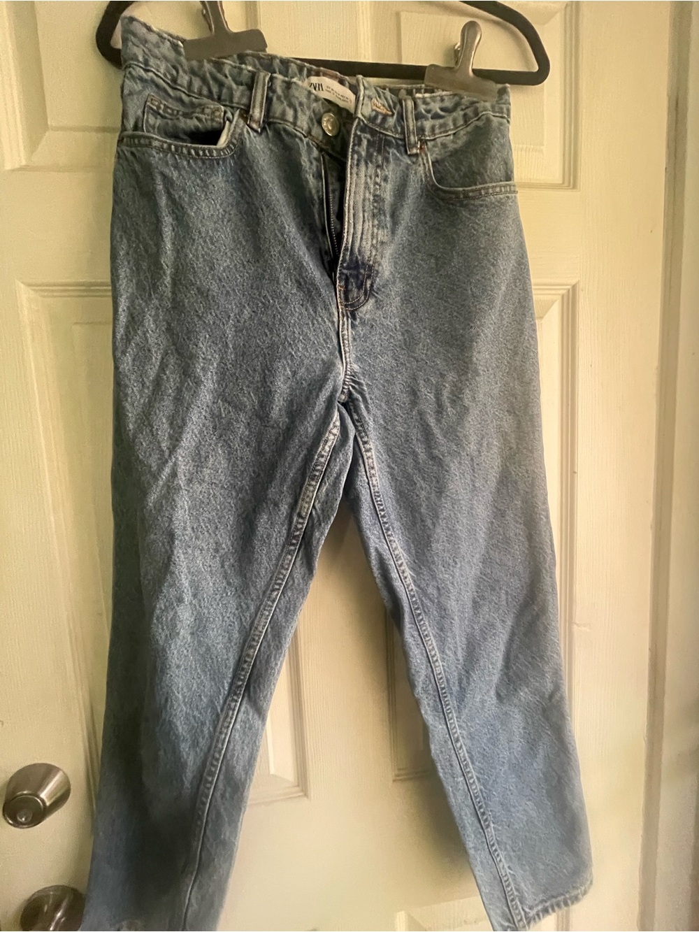 Zara Relaxed Light Blue Women's Jeans